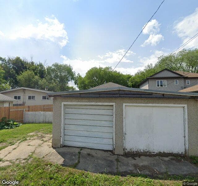 Street view of 12831 123 Street NW, Edmonton