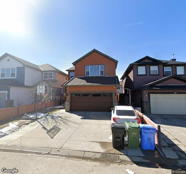 Street view of 284 Saddlecrest Way NE, Calgary