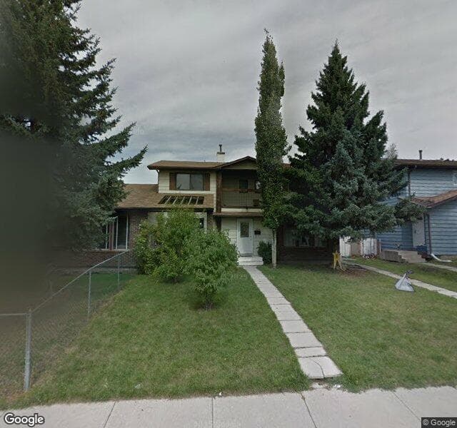 Street view of 43B Cedarwood Rise SW, Calgary