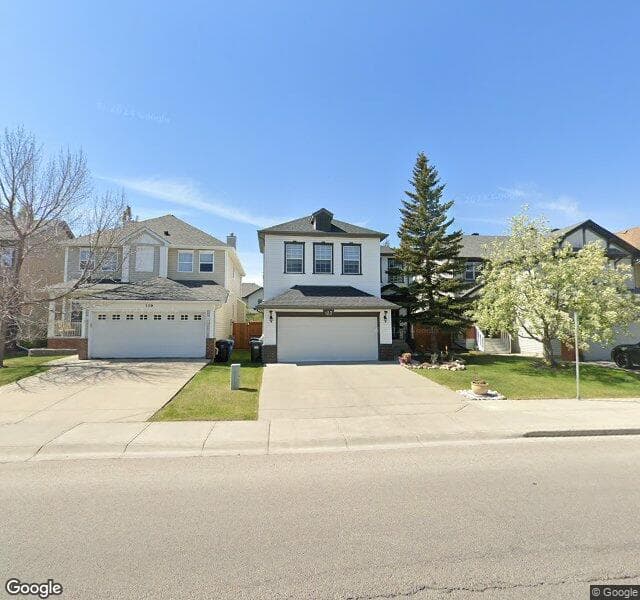 Street view of 123 Cougar Ridge Drive SW, Calgary