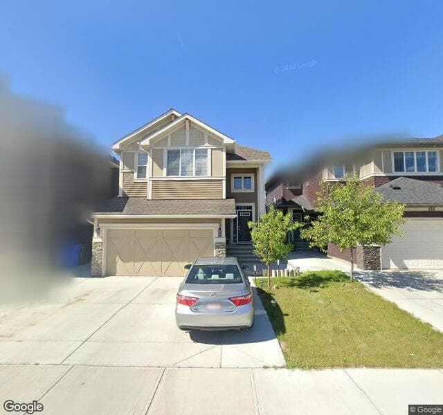 Street view of 236 Saddlestone Grove NE, Calgary