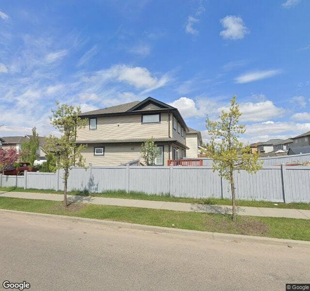 Street view of 16503 134 Street NW, Edmonton