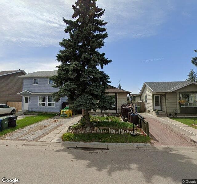 Street view of 95 Erin Ridge Road SE, Calgary