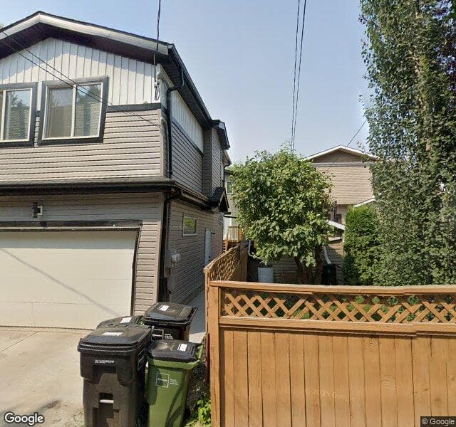 Street view of 8727 83 Avenue NW, Edmonton