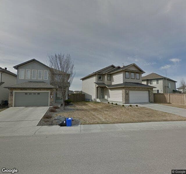 Street view of 8389 Shaske Crescent NW, Edmonton