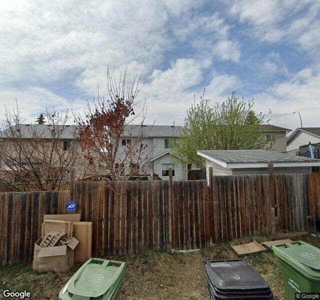 Street view of 932 Coventry Drive NE, Calgary