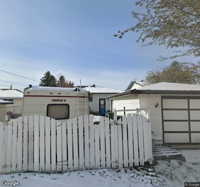 Street view of 56 Huntham Road NE, Calgary