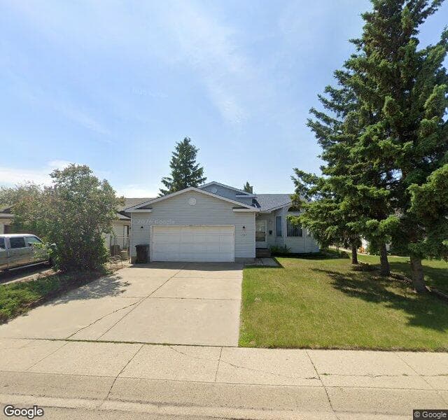 Street view of 4307 124 Avenue NW, Edmonton