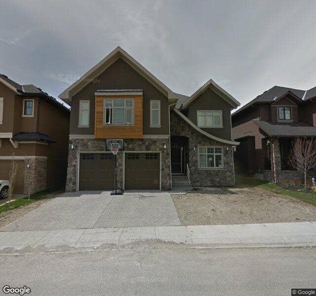 Street view of 95 Wentworth Hill SW, Calgary