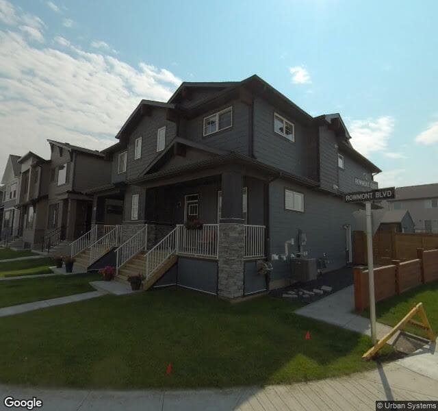 Street view of 619 Rowmont Boulevard NW, Calgary