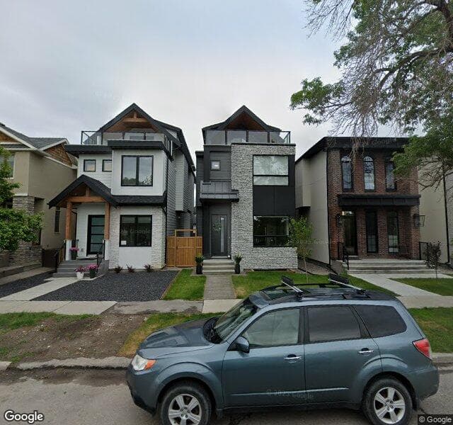 Street view of 2013 7 Avenue SE, Calgary
