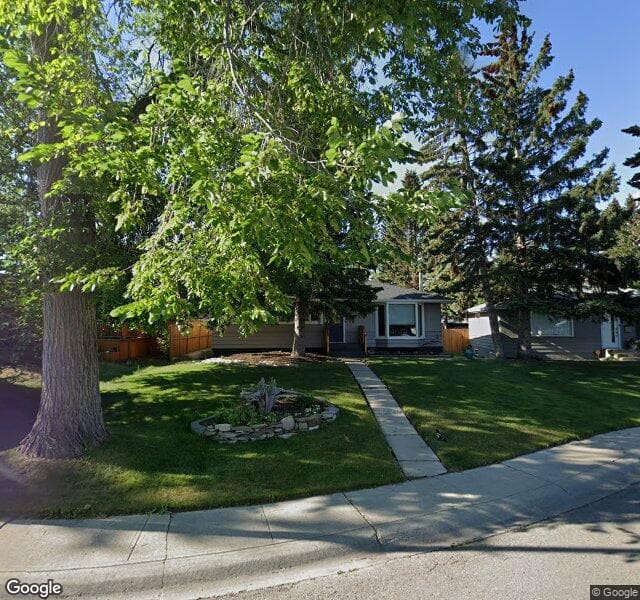 Street view of 73 Langton Drive SW, Calgary