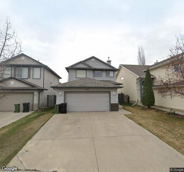 Street view of 5305 205 Street NW, Edmonton