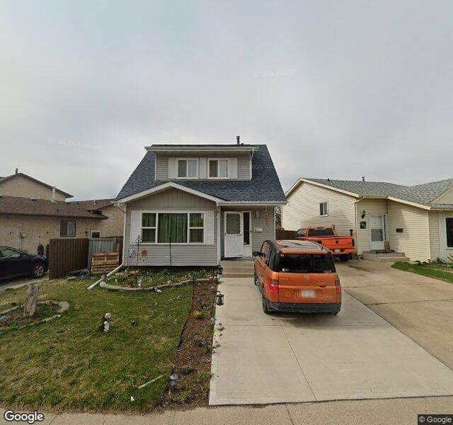 Street view of 5404 186 Street NW, Edmonton