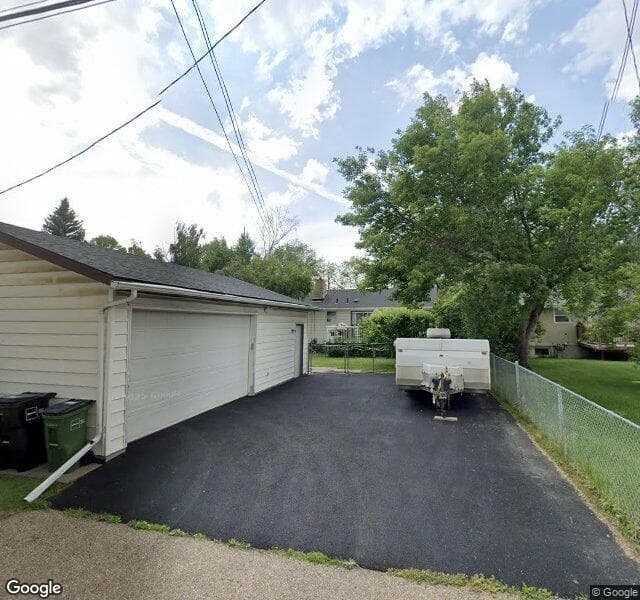 Street view of 12431 135 Street NW, Edmonton
