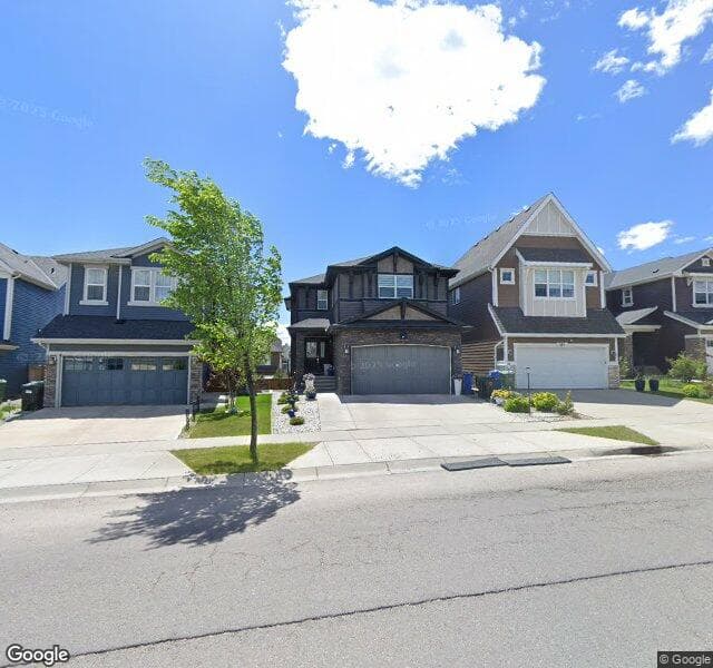 Street view of 97 Sherwood Gate NW, Calgary