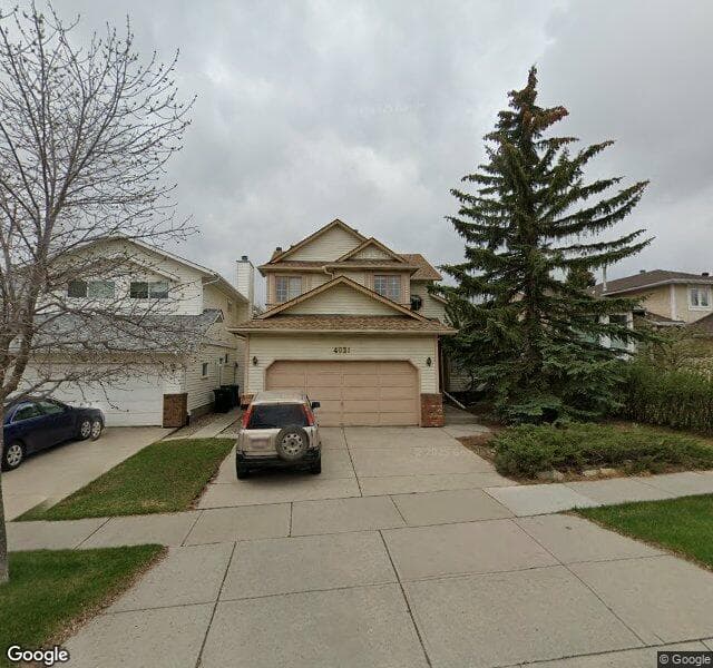 Street view of 4931 Edgepark Drive NW, Calgary