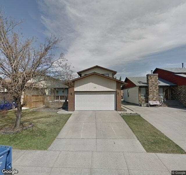 Street view of 48 Bernard Way NW, Calgary