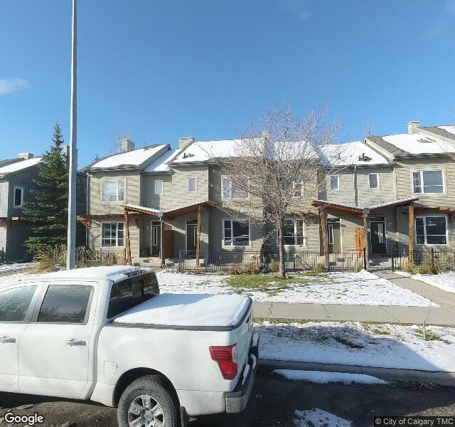 Street view of 53 Chapalina Square SE, Calgary
