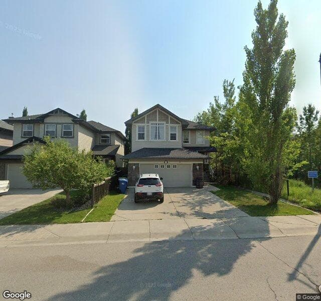 Street view of 12501 Crestmont Boulevard SW, Calgary