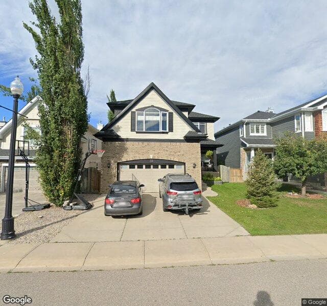 Street view of 33 Wentworth Way SW, Calgary