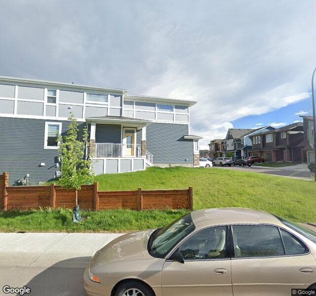 Street view of 292 Sage Bluff Rise NW, Calgary