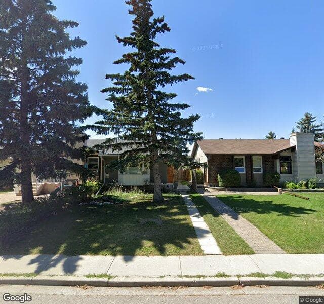 Street view of 3117 49 Street SW, Calgary