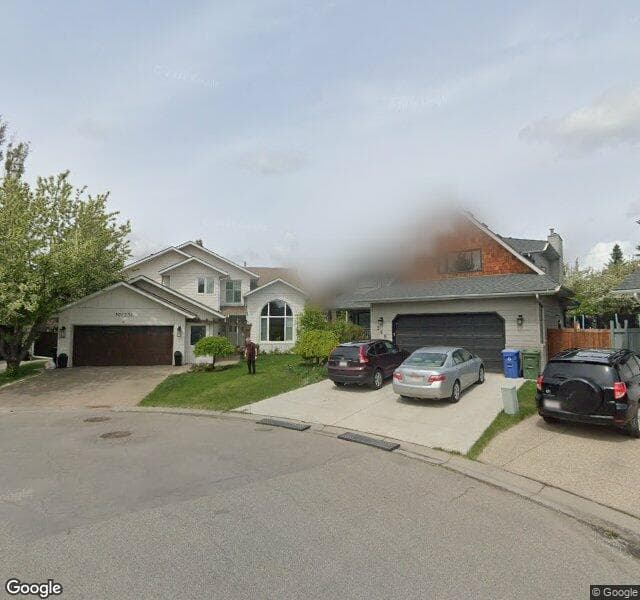 Street view of 236 Sunset Place SE, Calgary