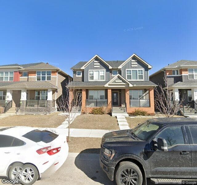 Street view of 822 Cornerstone Way NE, Calgary