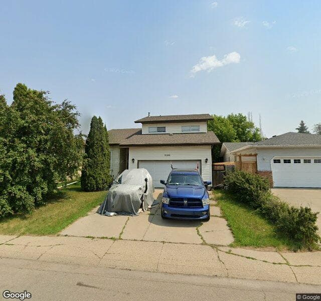 Street view of 3103 44A Street NW, Edmonton