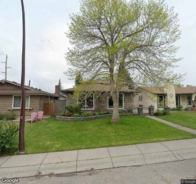 Street view of 47 Sunmount Crescent SE, Calgary