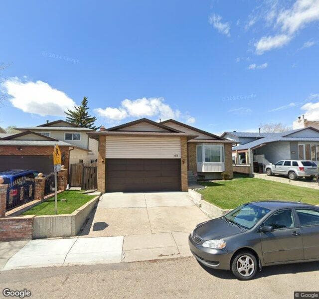 Street view of 99 Templeson Way NE, Calgary