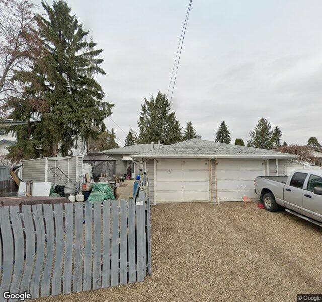 Street view of 8323 73 Avenue NW, Edmonton