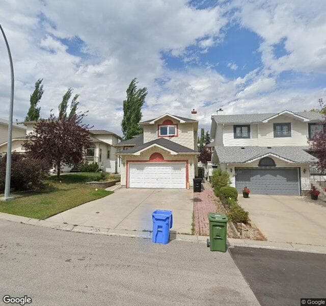 Street view of 610 Sierra Morena Court SW, Calgary