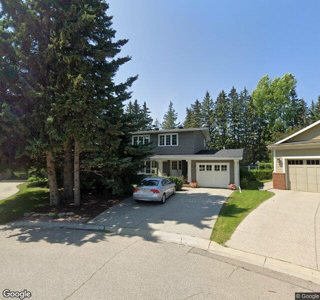 Street view of 6713 Laird Court SW, Calgary