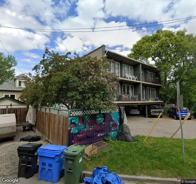 Street view of 8-806 9A Street NW, Calgary
