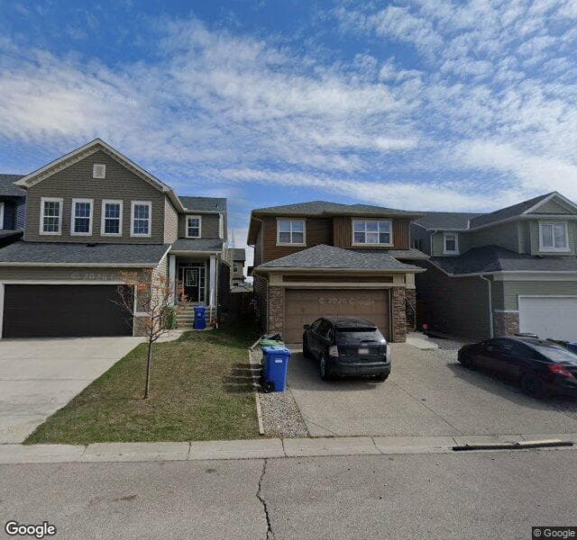Street view of 136 Evansdale Common NW, Calgary