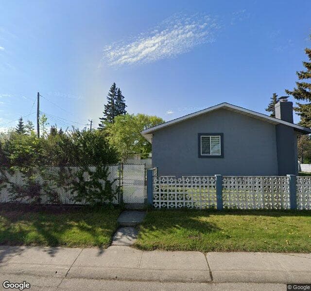 Street view of 13619 61 Street NW, Edmonton