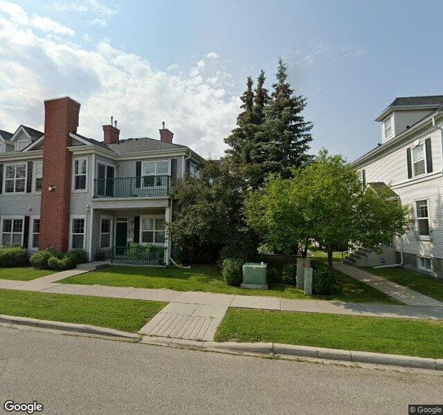 Street view of 129 Prestwick Gardens SE, Calgary