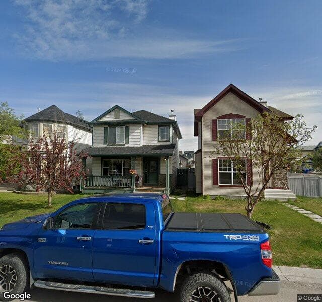 Street view of 294 Taravista Street NE, Calgary