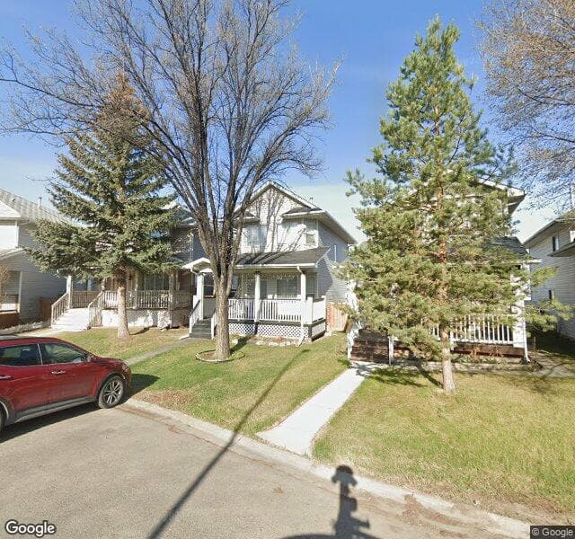 Street view of 36 Martinglen Mews NE, Calgary