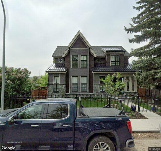Street view of 4731 23 Avenue NW, Calgary