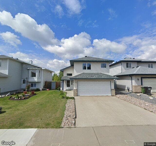 Street view of 16516 81 Street NW, Edmonton