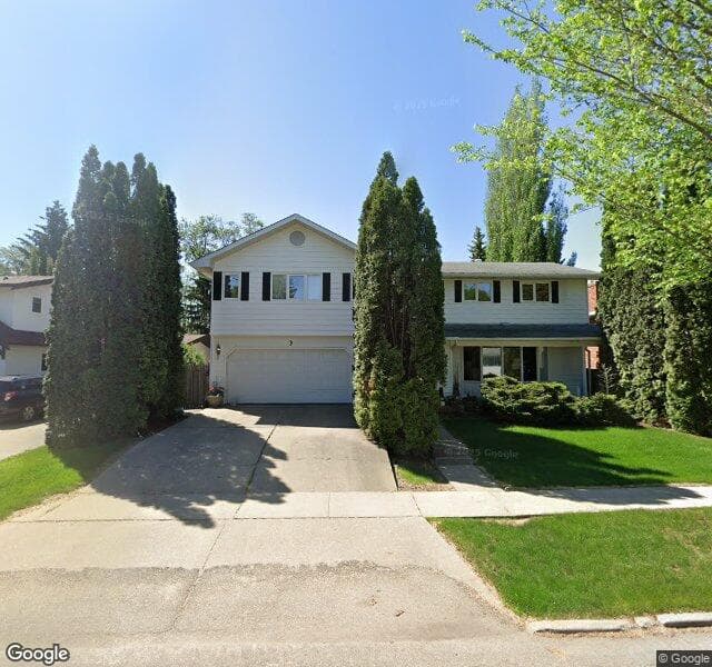 Street view of 43 Patricia Crescent NW, Edmonton
