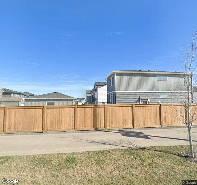 Street view of 408 Lewiston Landing NE, Calgary