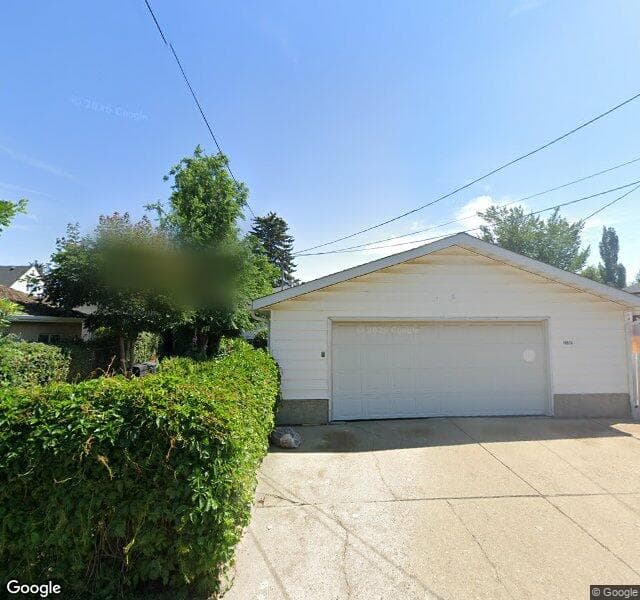 Street view of 10974 118 Street NW, Edmonton