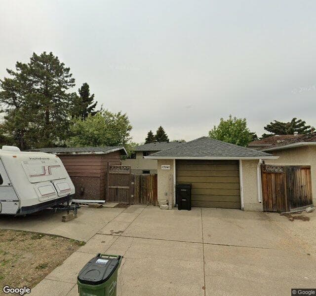 Street view of 13541 117 Street NW, Edmonton