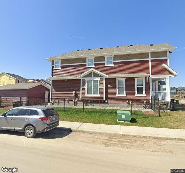 Street view of 20707 25 Avenue NW, Edmonton