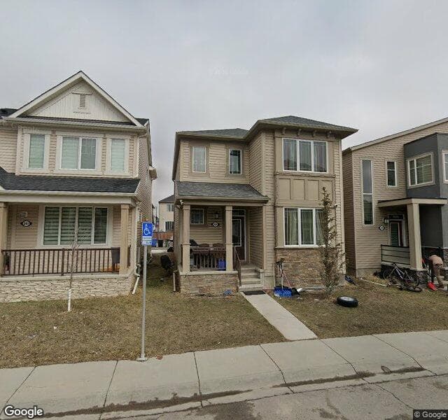 Street view of 245 Cityscape Common NE, Calgary