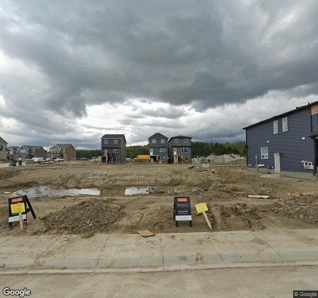 Street view of 110 Creekview Gardens SW, Calgary